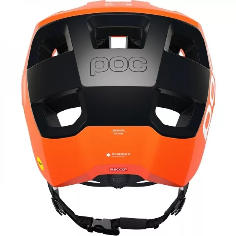 POC Kortal Race MIPS Capacete de bicicleta ajustável, tamanho M/L 55-58 cm, laranja