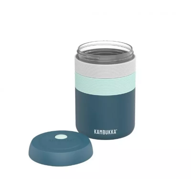 Kambukka Bora Lancheira térmica 600 ml - Azul