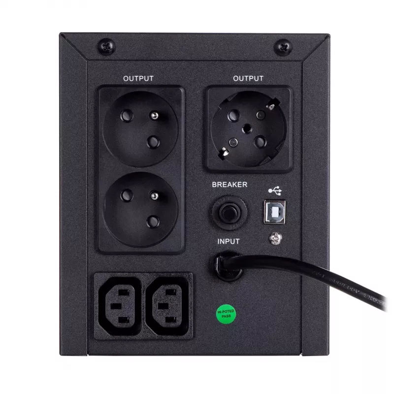 UPS Fonte de alimentação ininterrupta Volt Polska Micro 2000VA 1200W