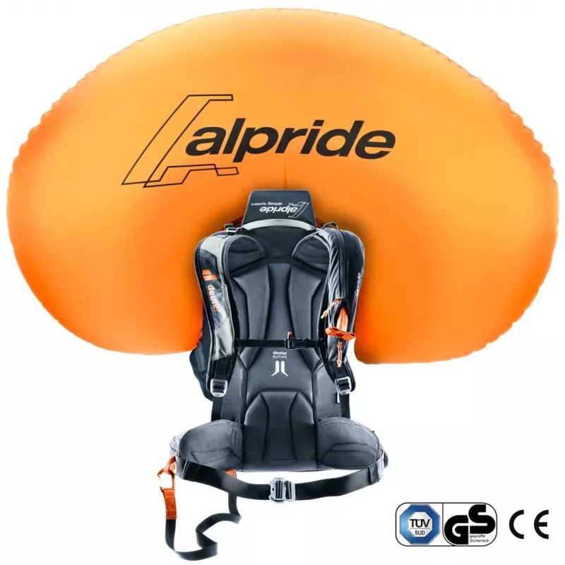 Mochila para avalanches Deuter Alproof Lite 22 estanho/preto