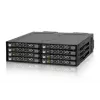 ICY DOCK - ToughArmor - MB998SK-B - 8x2.5 SATA HDD Hot Swap Mobile Rack - suporte HDD - ventoinha 40mm - alumínio - LED - SATA 6Gbit/s - até 7mm de altura