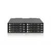 ICY DOCK - ToughArmor - MB998SK-B - 8x2.5 SATA HDD Hot Swap Mobile Rack - suporte HDD - ventoinha 40mm - alumínio - LED - SATA 6Gbit/s - até 7mm de altura
