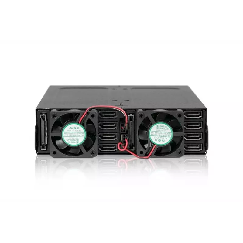 ICY DOCK - ToughArmor - MB998SK-B - 8x2.5 SATA HDD Hot Swap Mobile Rack - suporte HDD - ventoinha 40mm - alumínio - LED - SATA 6Gbit/s - até 7mm de altura