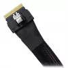 ICY DOCK - Cabo SlimSAS 8i SFF-8654 para 2x SlimSAS 4i SFF-8654 - 0,5M