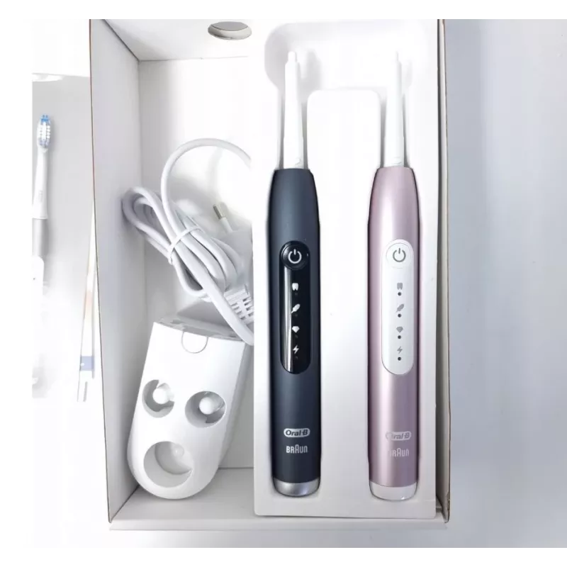 Escova de dentes elétrica Oral-B Pulsonic SlimLuxe 4900 pack duplo
