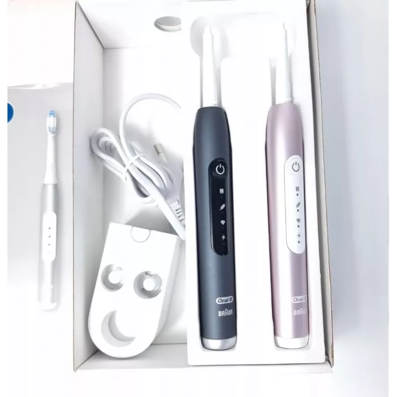 Escova de dentes elétrica Oral-B Pulsonic SlimLuxe 4900 pack duplo