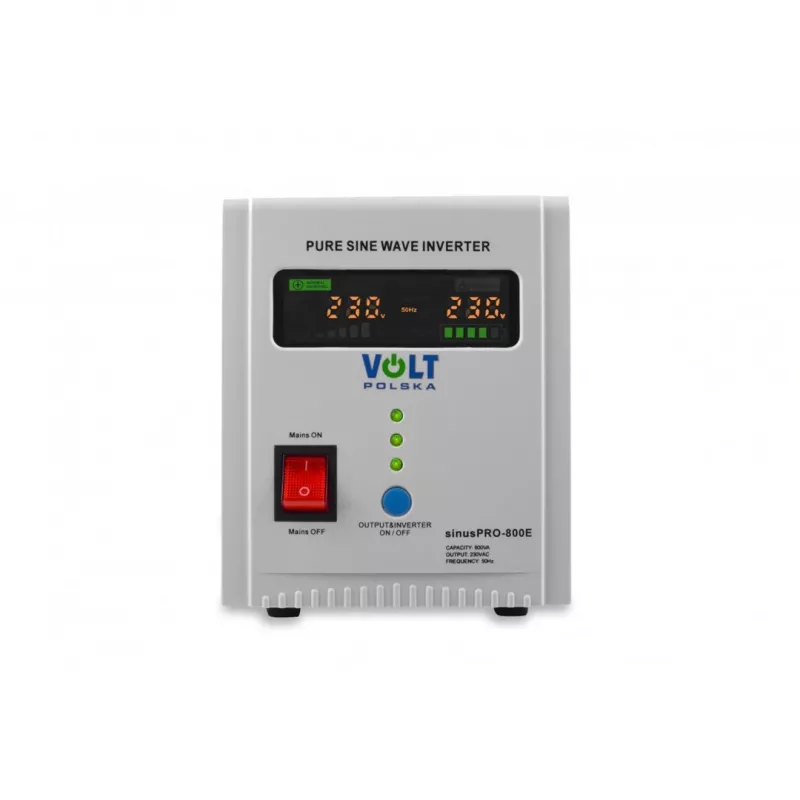 UPS Sinus Pro 800 E 12/230V (500/800W) fonte de alimentação ininterrupta