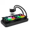 INCA ISS-02XN refrigeração líquida para CPU 2 ventoinhas PWM de 120 mm