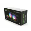 INCA ISS-02XN refrigeração líquida para CPU 2 ventoinhas PWM de 120 mm