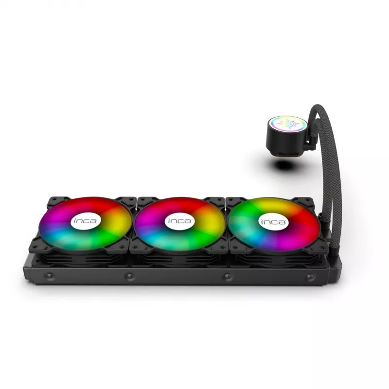 INCA ISS-03XN refrigeração líquida para CPU 3 ventoinhas PWM de 120 mm