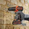 Berbequim de impacto sem fios BDCHD18S1KA, 18Volt (preto/laranja, bateria de iões de lítio 1,5Ah, incl. conjunto de 104 acessórios)