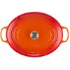 Le Creuset Signature assadeira oval 40cm vermelho para forno (21178400902430)