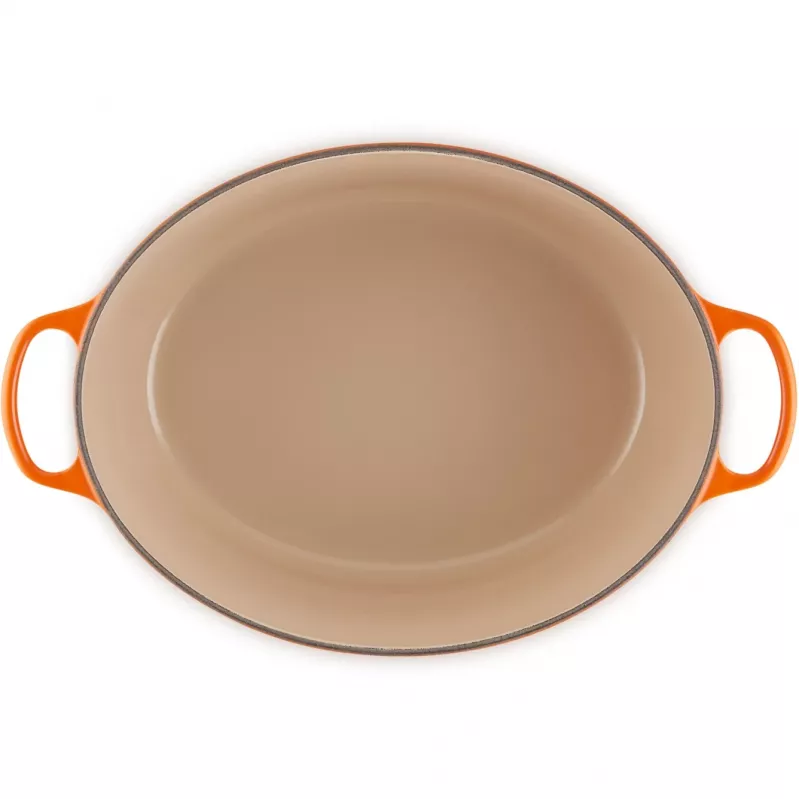 Le Creuset Signature assadeira oval 40cm vermelho para forno (21178400902430)