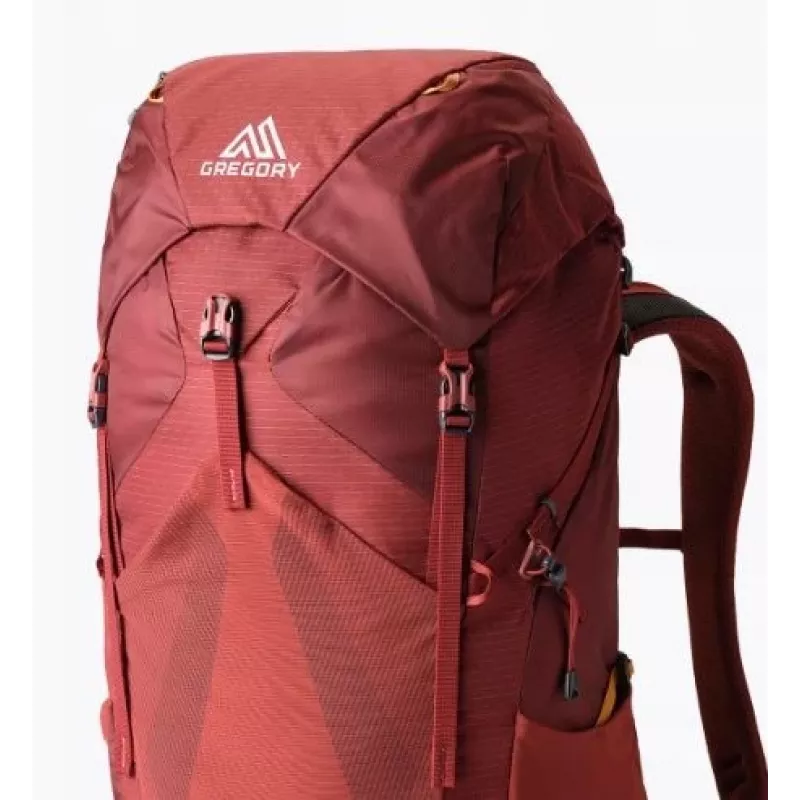 Mochila de caminhada Gregory Paragon 50L para homem – Desert Red