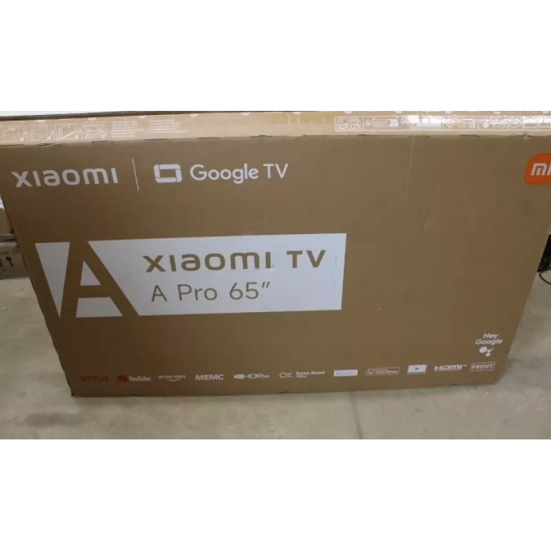 SALE OUT. Xiaomi QLED TV A Pro 2026 65 polegadas | Xiaomi QLED TV A Pro 2026 | 65 | Smart-TV | Google TV | 4K UHD | EMBALAGEM DANIFICADA