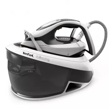 Ferro de engomar Tefal Express Power SV8130 2800 W 1,8 L base Durilium AirGlide Autoclean preto, branco