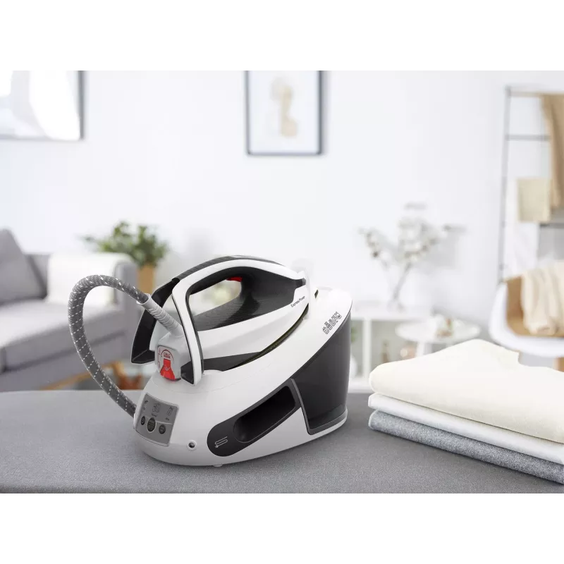 Ferro de engomar Tefal Express Power SV8130 2800 W 1,8 L base Durilium AirGlide Autoclean preto, branco