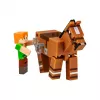 Brinquedo de corda 3D Minecraft S2 - Alex & Cavalo