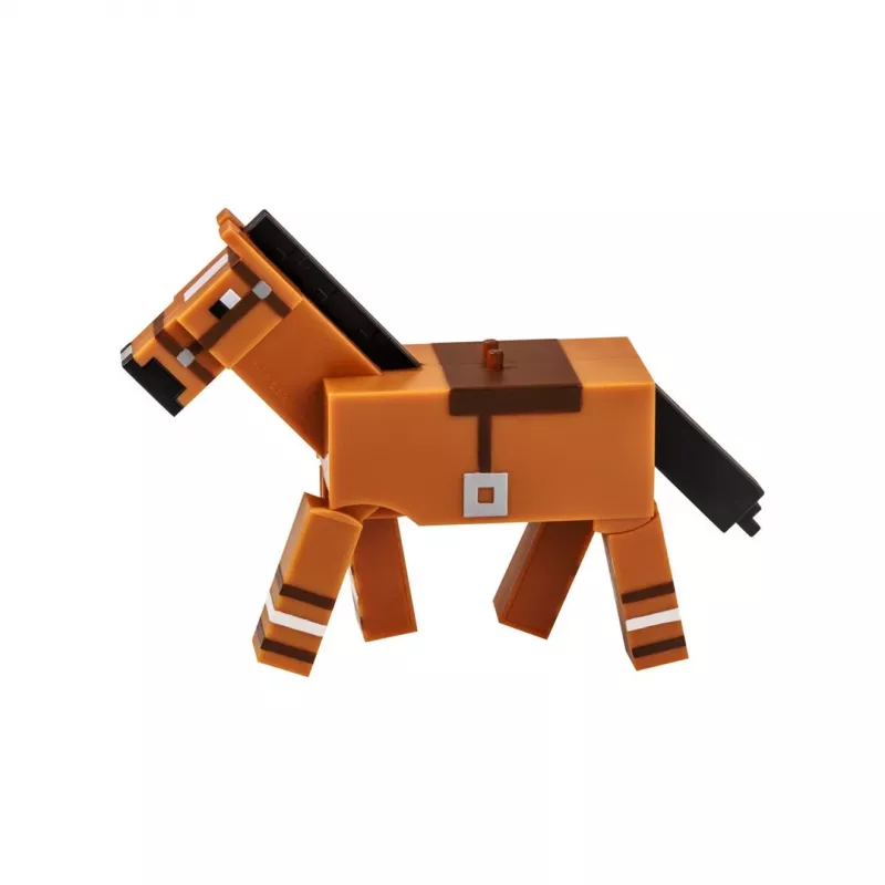 Brinquedo de corda 3D Minecraft S2 - Alex & Cavalo