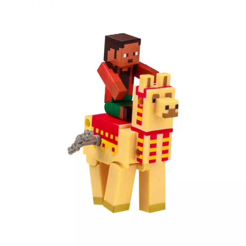 Brinquedo de corda 3D Minecraft S2 - Noor & Llama