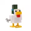 Brinquedo de corda 3D Minecraft S2 - Galinha & Cavaleiro