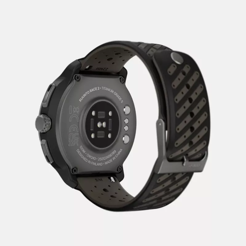Relógio desportivo Suunto Race 2 Titanium preto