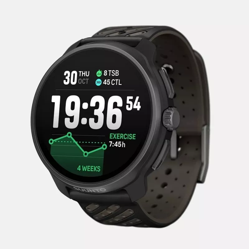 Relógio desportivo Suunto Race 2 Titanium preto