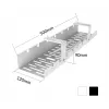 Organizador de cabos de mesa ACTIVEJET CMP502 branco