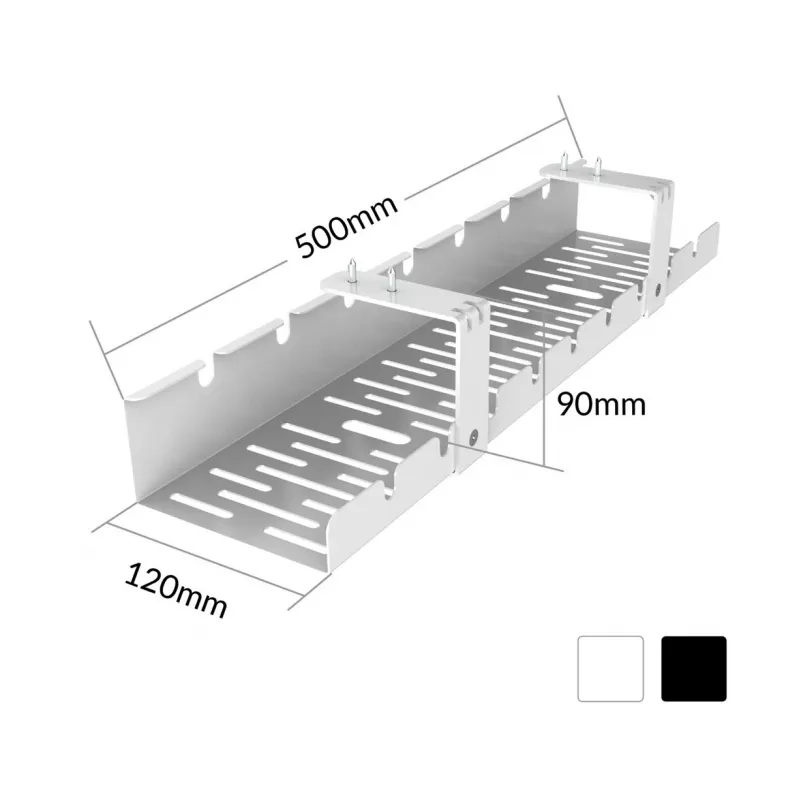 Organizador de cabos de mesa ACTIVEJET CMP502 branco