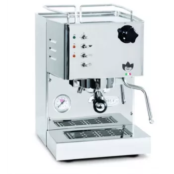 Máquina de café expresso com manípulo Quick Mill Pippa em aço inoxidável