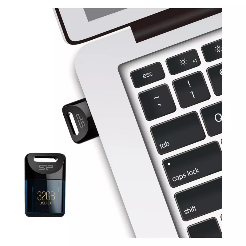 SILICON POWER Jewel J06 - pen drive USB - 32GB - USB3.0 - azul-escuro (SP032GBUF3J06V1D)