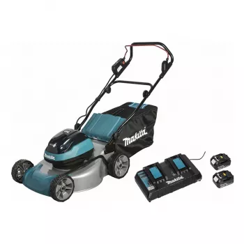 corta-relvas Makita DLM466PT2 2x18V a bateria