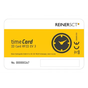 ReinerSCT timeCard Premium cartão de chip 50 DES (2749600-563)