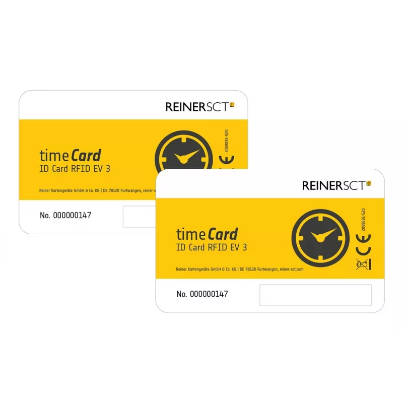ReinerSCT timeCard Premium cartão de chip 50 DES (2749600-563)