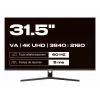 JAPANNEXT monitor 4K UHD 80 cm (31,5) 3840x2160 píxeis, painel VA, 5 ms, 60 Hz, AMD FreeSync, HDMI, DisplayPort (JN-V315UHDR)