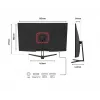 JAPANNEXT monitor 4K UHD 80 cm (31,5) 3840x2160 píxeis, painel VA, 5 ms, 60 Hz, AMD FreeSync, HDMI, DisplayPort (JN-V315UHDR)