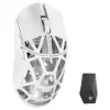 Rato gaming WLMouse Beast X Max Solid Sides com interruptores óticos Omron (MAX-MILKY WHITE-O-SHIXIN)