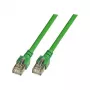 Cabo de rede RJ45 Cat.5e SF/UTP PVC CCA verde 15m Fabricante: EFB Elektronik (K5460.15)
