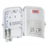 Caixa de ligação FTTH IP65 para 16 fibras, 8 acopladores e excesso de fibra Fabricante: EFB-Elektronik (FTTH-BOX-OUT-2)