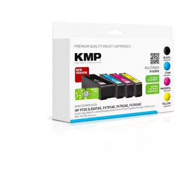 KMP 1752,4005 cartucho de toner 4 unid. compatível preto - ciano - magenta - amarelo (1752,4005)