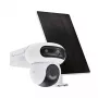 Câmara IP Ezviz HB90 com painel solar 8W Dual 4MP+4MP Wi-Fi AOV