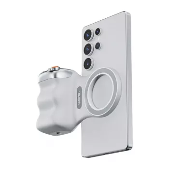 TELESIN suporte de mão magnético MagSafe com disparador remoto Bluetooth para iPhone / P5-mp-001wh