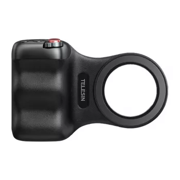 TELESIN suporte de mão magnético MagSafe com comando remoto Bluetooth para iPhone / P5-mp-001bk