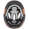 Capacete de bicicleta para criança UVEX Oyo Style – tamanho 50–54 cm, cor Monster Papaya (mate)
