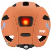 Capacete de bicicleta para criança UVEX Oyo Style – tamanho 50–54 cm, cor Monster Papaya (mate)