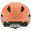 Capacete de bicicleta para criança UVEX Oyo Style – tamanho 50–54 cm, cor Monster Papaya (mate)