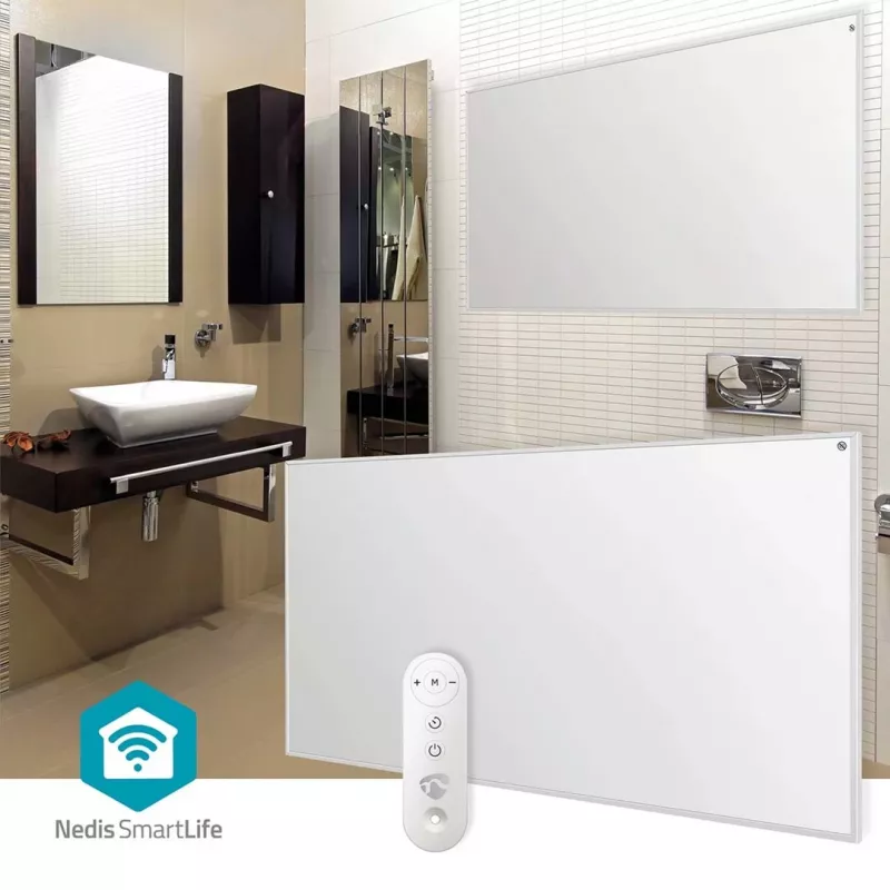 Nedis SmartLife HTIP700WTW painel de aquecimento infravermelho, 700 W, branco