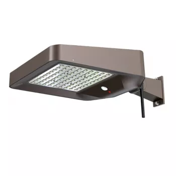 Glovii candeeiro de rua LED solar autónomo com controlo por app, sensor PIR e elevado fluxo luminoso