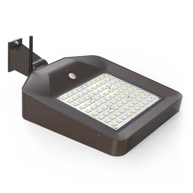 Glovii candeeiro de rua LED solar autónomo com controlo por app, sensor PIR e elevado fluxo luminoso