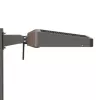 Glovii candeeiro de rua LED solar autónomo com controlo por app, sensor PIR e elevado fluxo luminoso